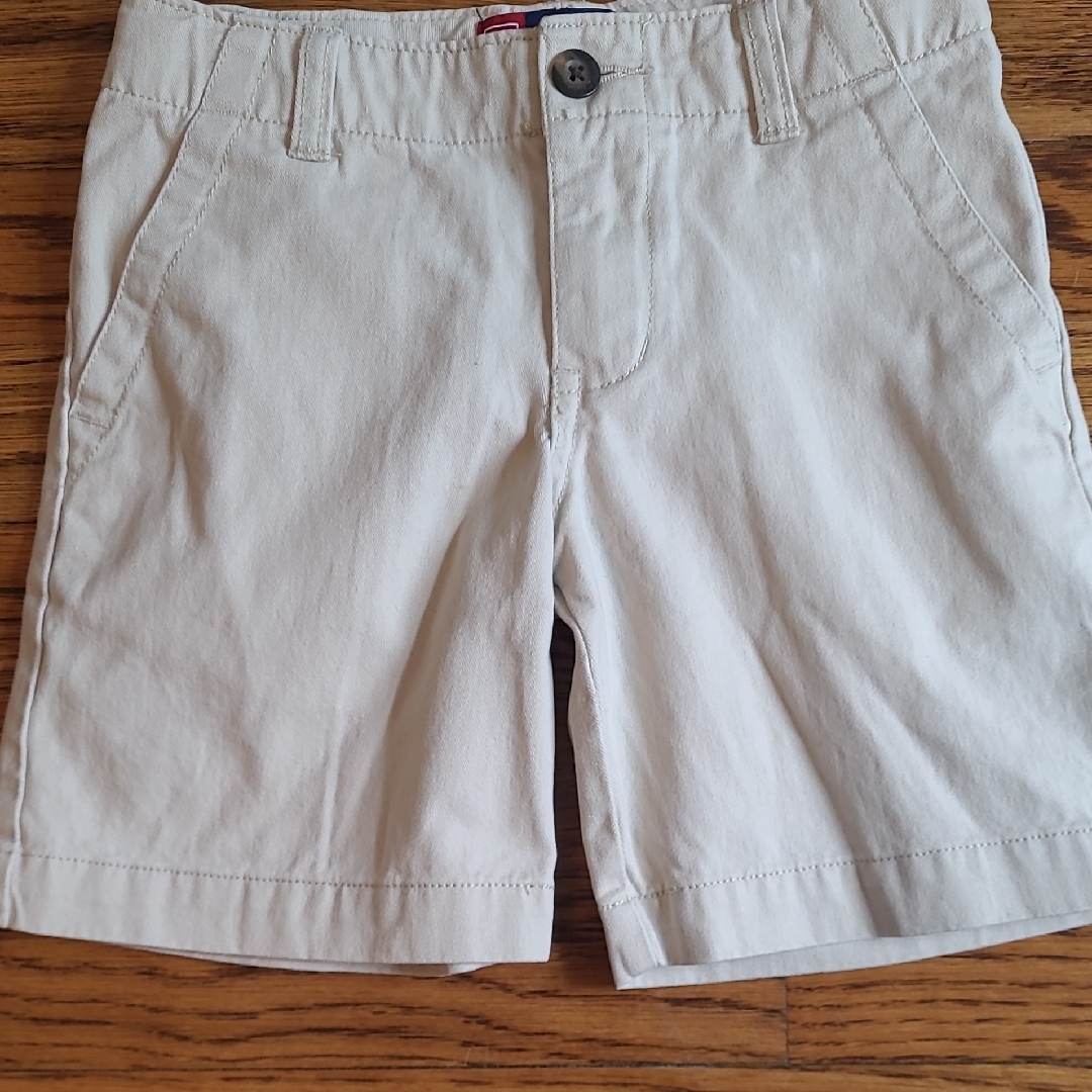 Chaps 4t Classic Flat Front Khaki Shorts